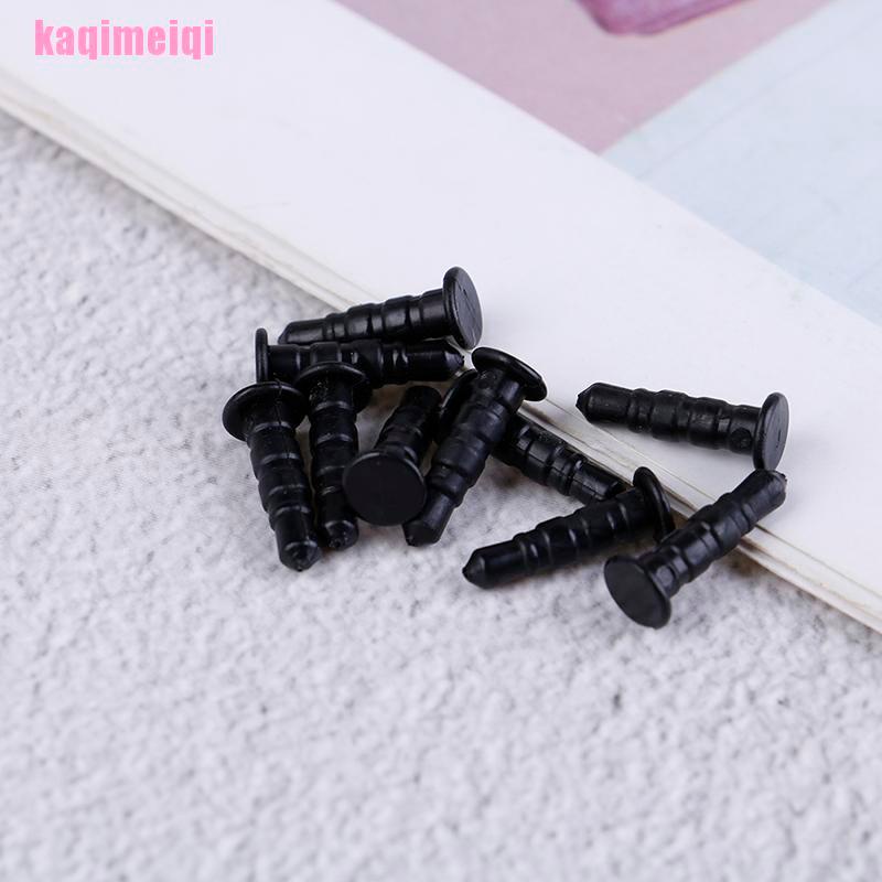Set 10 Nút Nhựa Bịt Chống Bụi Cổng Tai Nghe 3.5mm Cho Điện Thoại