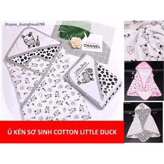 Chăn ủ cotton Little Duck cho bé (mẫu mới về)