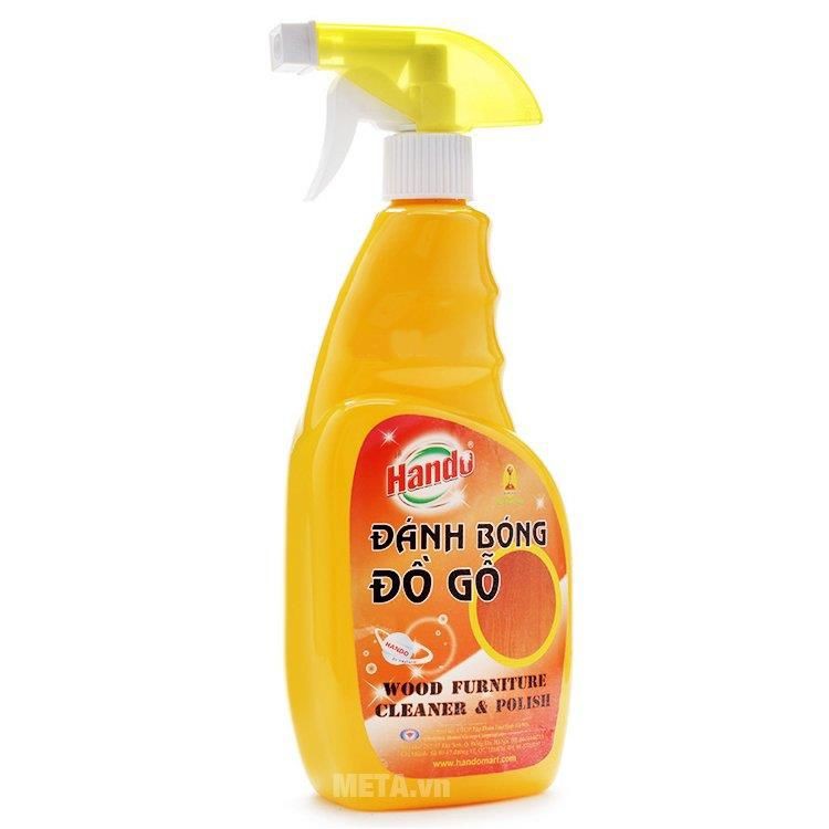 [ĐÁNH BÓNG ĐỒ GỖ] Xịt đánh bóng bảo dưỡng nội thất gỗ Mr Fresh 620ml