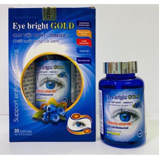 Viên bổ mắt EYE BRIGHT GOLD LỌ 30V