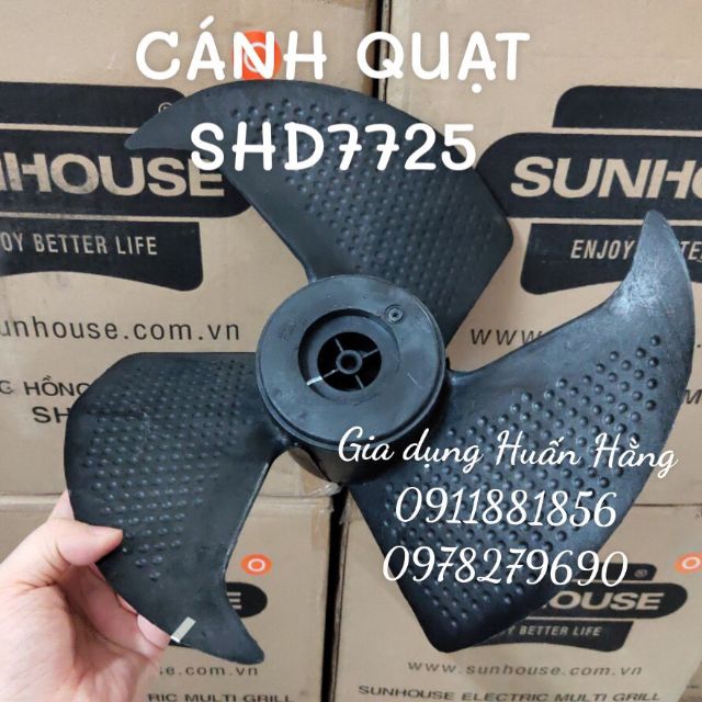(MỚI CHÍNH HÃNG) LINH KIỆN CÁNH QUẠT ĐIỀU HOÀ SUNHOUSE SHD7725 SHD 7725
