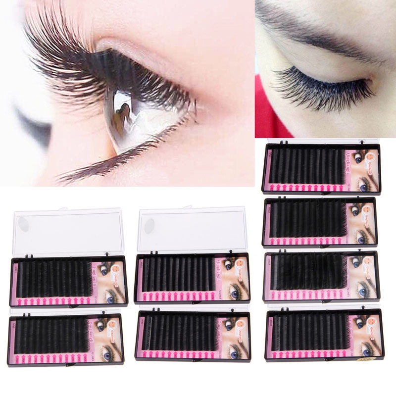 Khay Đựng Lông Mi Giả 3D Màu Đen 0 1mm