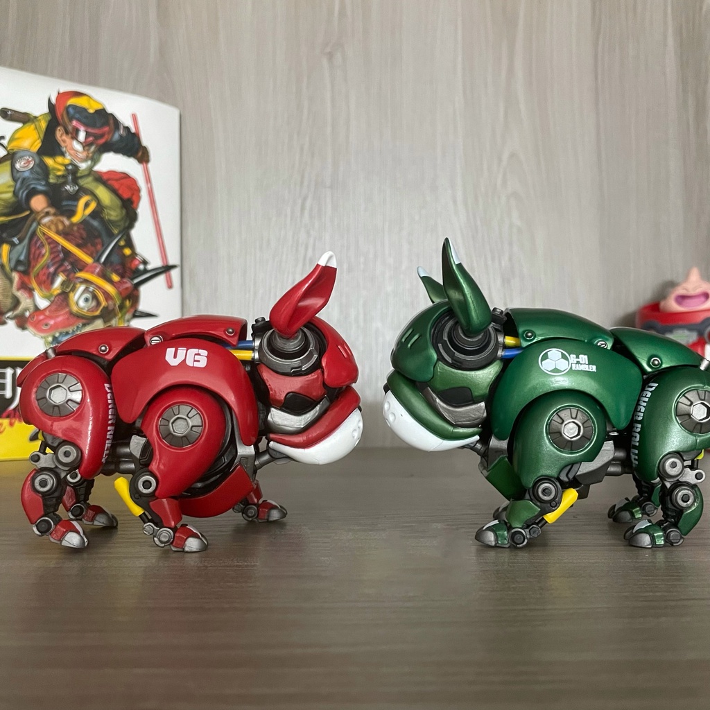 Mô hình bulldog chó máy hàng đẹp siêu nét