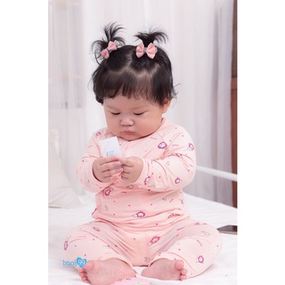 Bộ dài sơ sinh Bons99 bamboo cài chéo