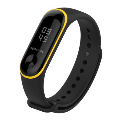 Dây đeo silicon hai màu for Xiaomi Mi Band 3
