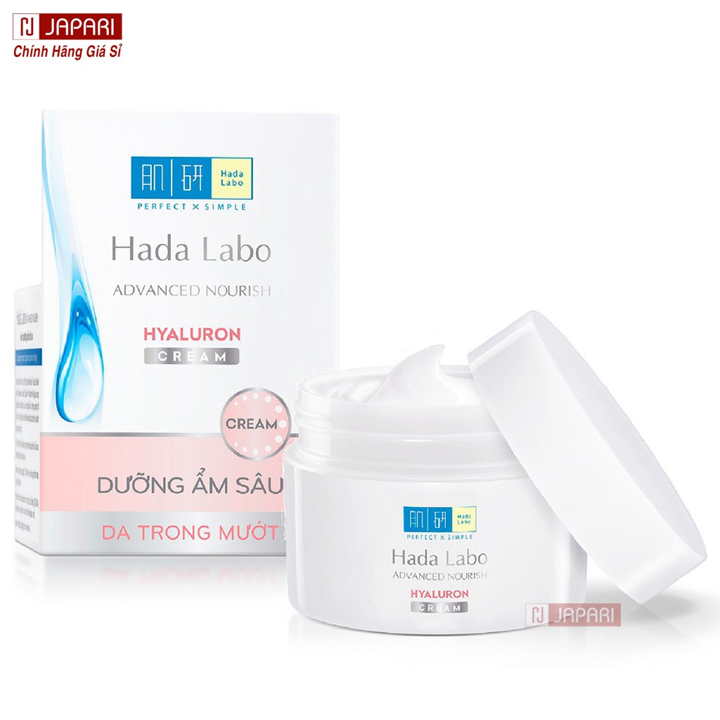 BỘ HADA LABO Skincare TRẮNG Dưỡng Ẩm Kem+Sữa Rửa Mặt+Nước Tẩy Trang+Dung Dịch Lotion Trắng Da Khô/Dầu Mụn-MỸ PHẨM JAPARI