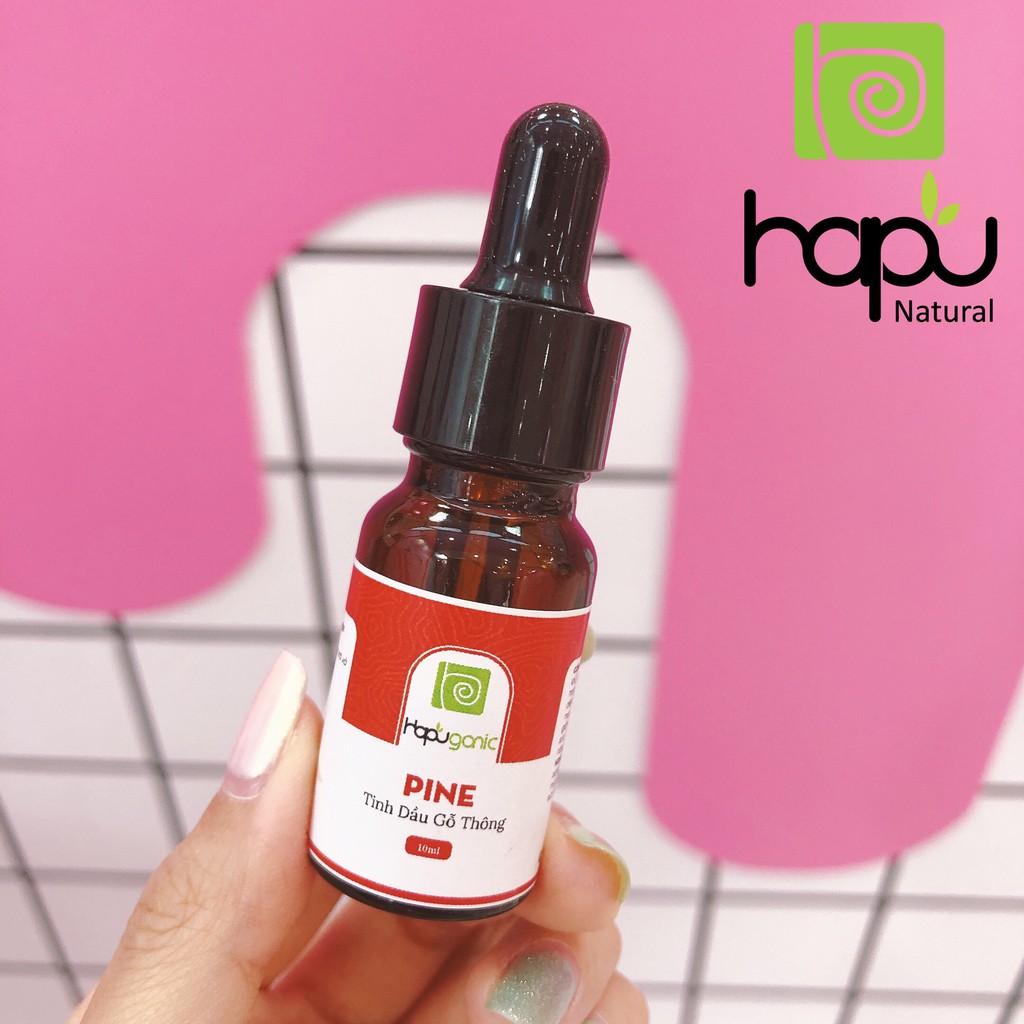 Tinh Dầu Gỗ Thông HaPuganic Pine 10ml thơm phòng, khử mùi