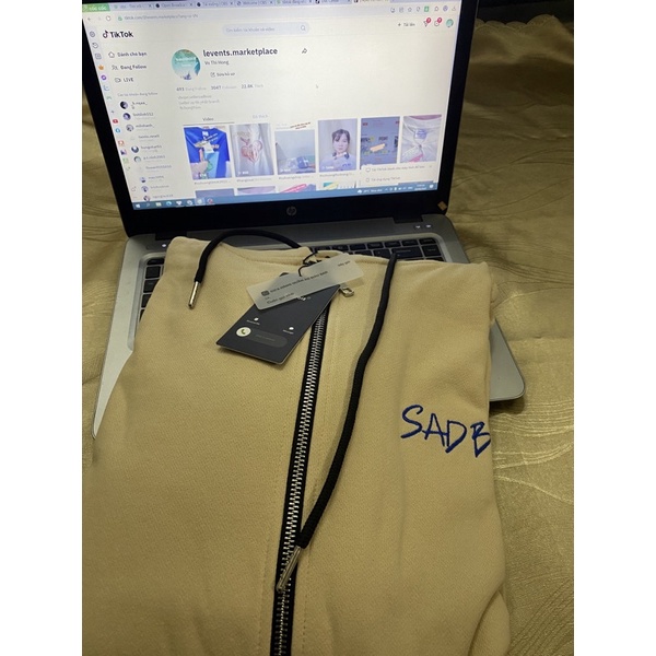 Áo khoác HD zip lmt SADBOIZ (real)