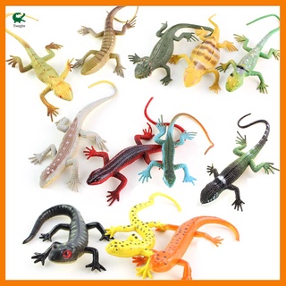 Bộ 12 đồ chơi động vật thằn lằn mini dành cho bé