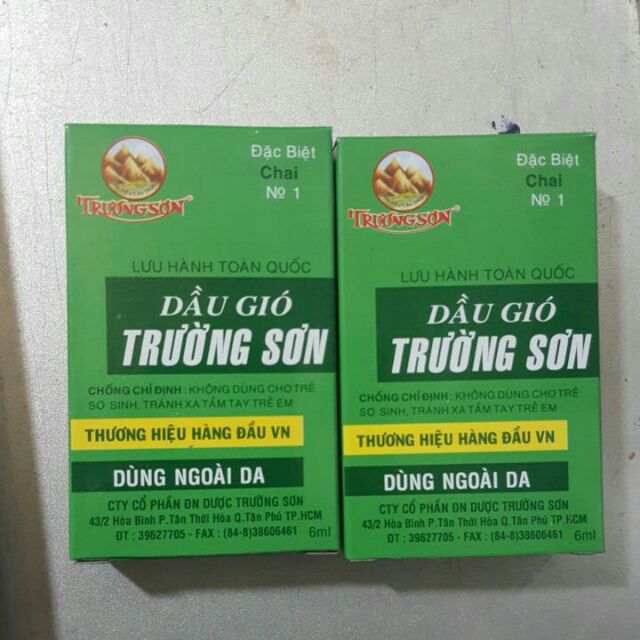 DẦU TRƯỜNG SƠN 6ML
