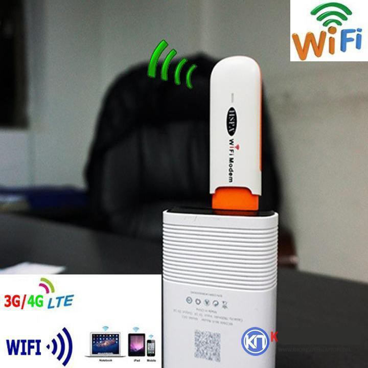  USB Phát Wifi Bằng Sim 3G 4G HSPA LTE Gắn Sim Là Chạy Không Cần Phải Cài Đặt Gì Thêm