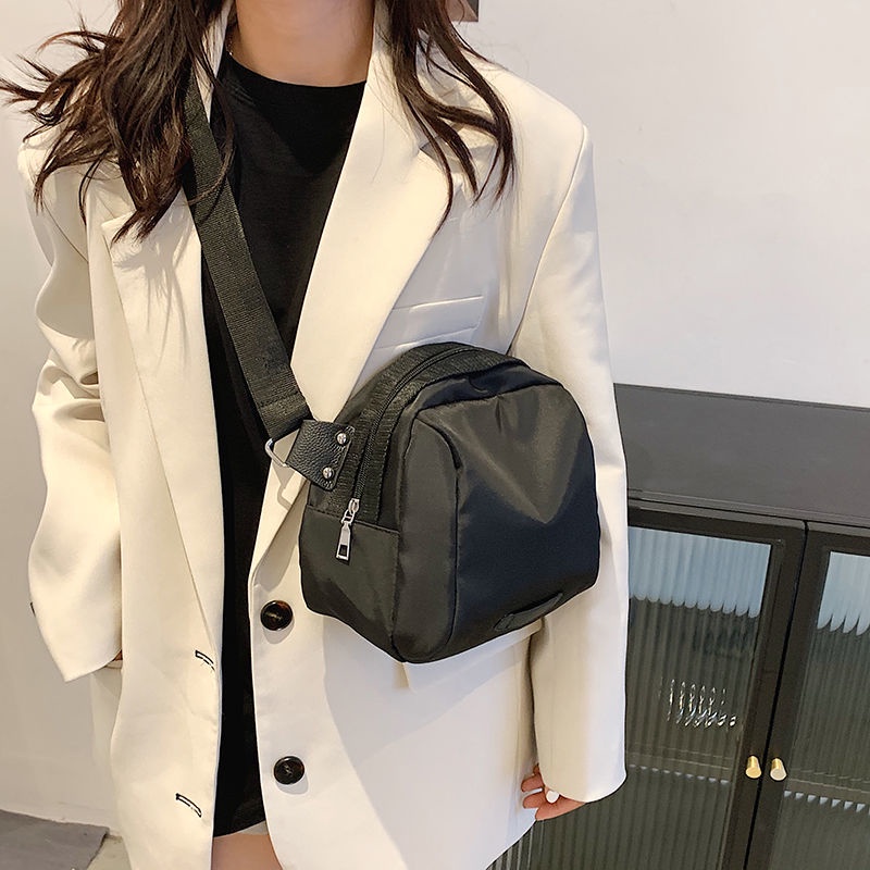 Túi đeo chéo bằng vải oxford chống nước hợp thời trang 2021 trẻ trung