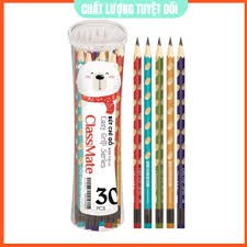 3 Bút chì gỗ Easy Classmate Hải Hà PC642, bút chì khoét định vị, giúp bé tập viết, luyện chữ, đồ dùng học sinh giá rẻ