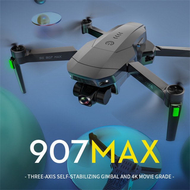 Máy bay flycam SG907 Max Gimbal chống rung 3 trục, cảm biến bụng bay 25 phút tầm xa 800m - BẢO HÀNH 3 THÁNG