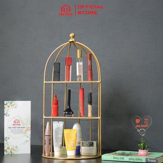 [Siêu rẻ] Kệ Lồng Chim Đựng Mỹ Phẩm - Nước Hoa