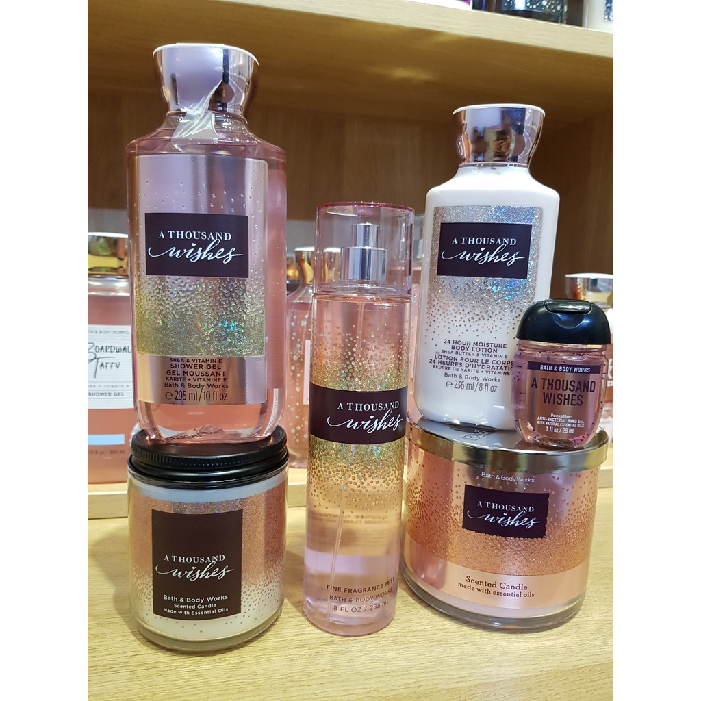 Bộ sản phẩm A Thousand Wishes/Pink Chiffon/Cactus Blossom/Cherry Blossom - BBW