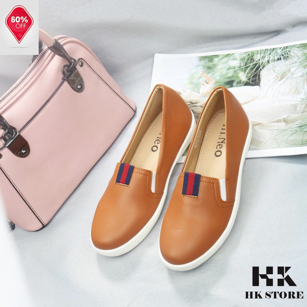 Giày slipon nữ da cừu ♥️ FREESHIP ♥️ hàng siêu cấp da cừu thật 100% trẻ chung năng động cực sang chảnh