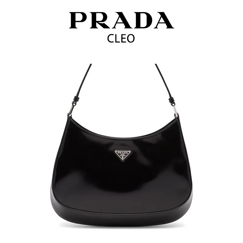 Túi Prada Cleo - Super Fullbox Size 26 - Túi Xách Da Đeo Vai Nữ