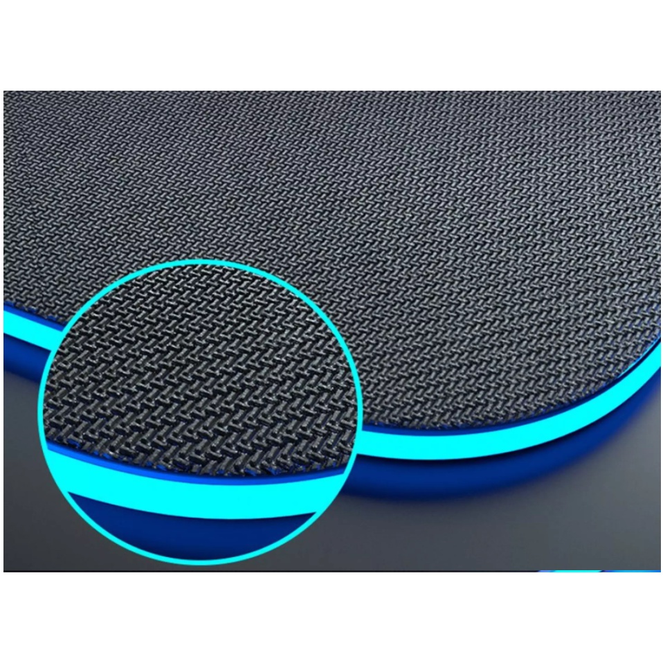Lót chuột to 800x300mm, đèn led RGB tích hợp sạc không dây 15W, 10W