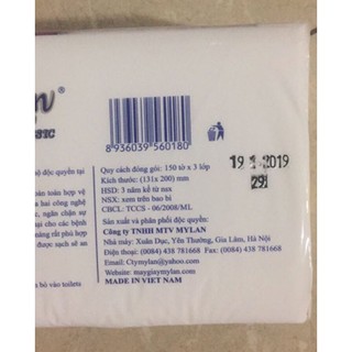 Khăn giấy đa năng My Lan (450 tờ/gói)