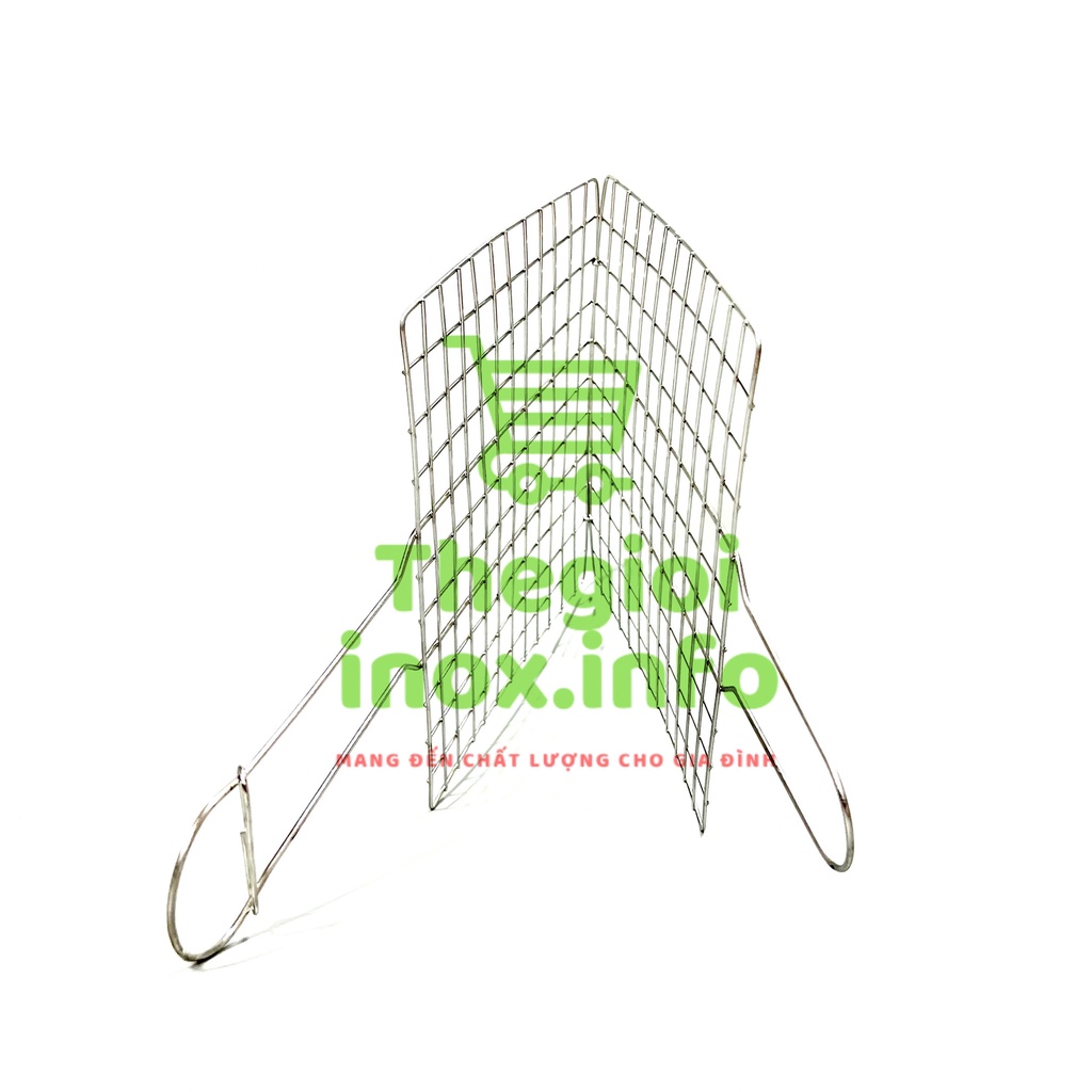 Vỉ Nướng Inox Cao Cấp, Kẹp Thịt Inox