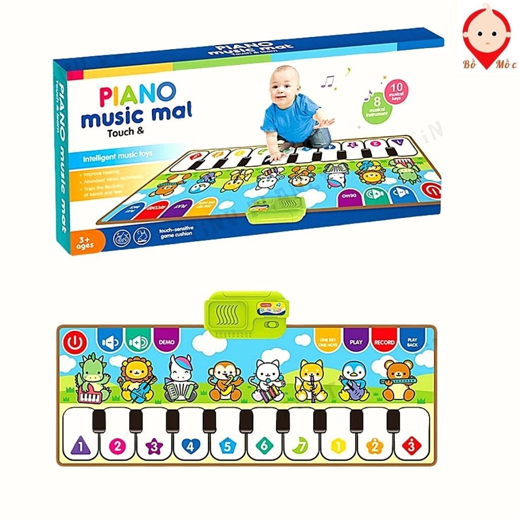 Đồ Chơi Thảm Đàn Piano Cho Bé Tự Nằm Chơi- Thảm Nhạc Thông Minh Phát Triển Giác Quan Cho Bé | Shop Bố Mốc