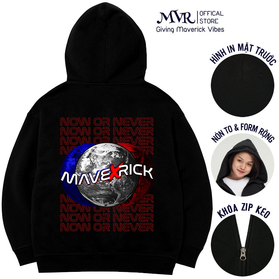 ÁO KHOÁC HOODIE IN TRÁI ĐẤT HIPHOP DÂY KHÓA KÉO CHỐNG NẮNG Form Unisex Nam Nữ Vải Da Cá Chân Cua Cao Cấp MVR KK010804