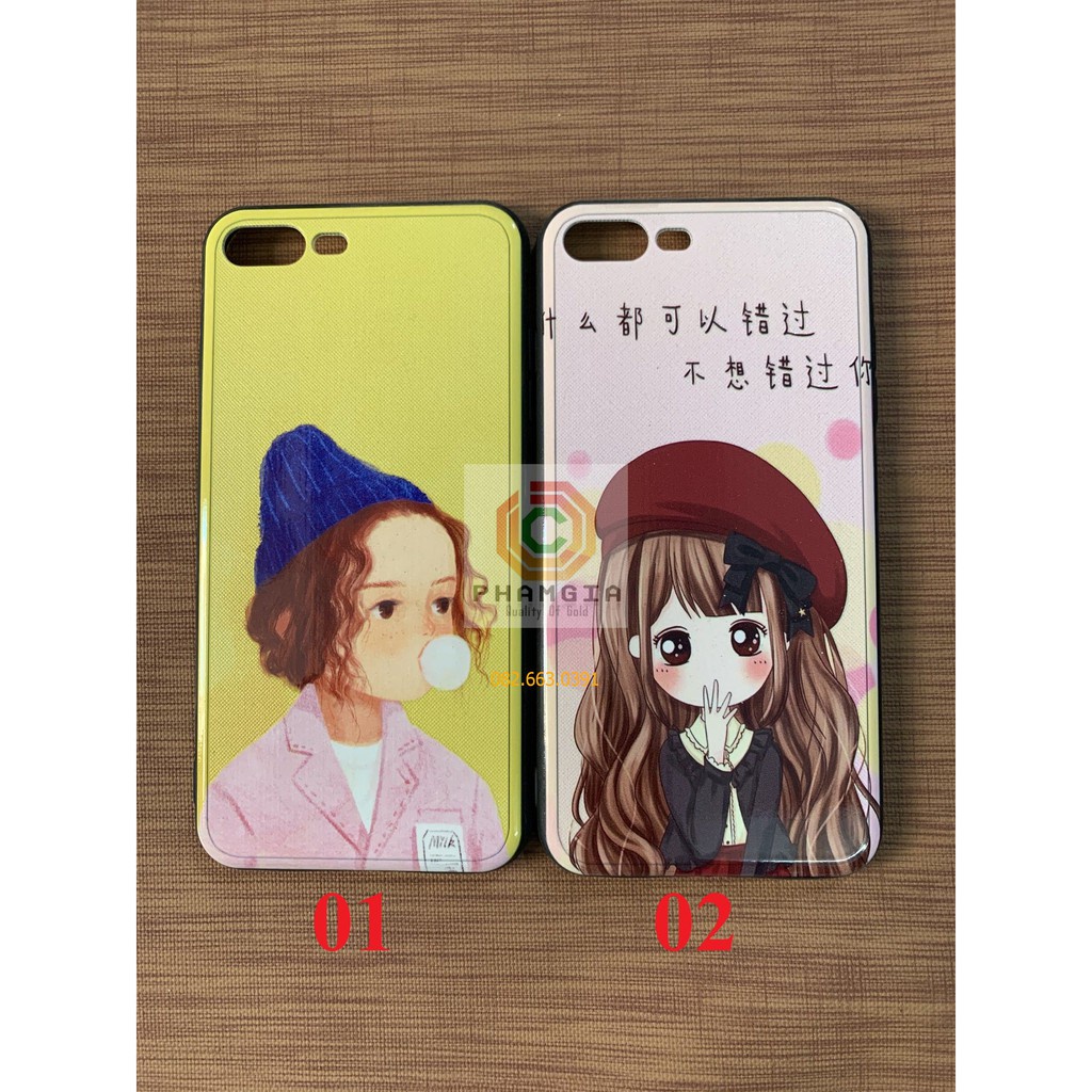 Ốp lưng iphone 7Plus (7+) in hình đẹp, viền dẻo đen silicon ( phần 4 )