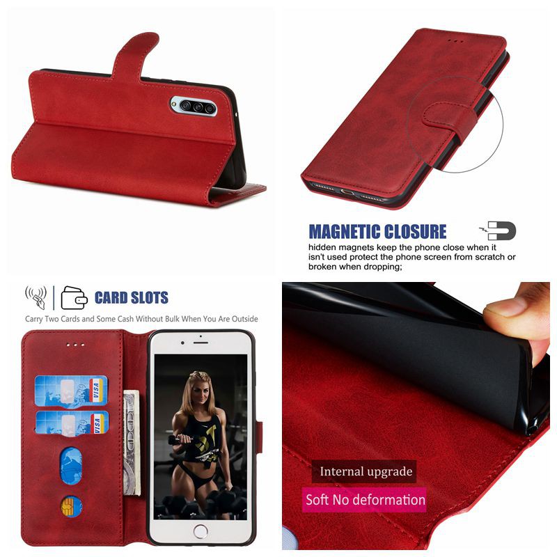 Bao da điện thoại nắp gập cho OPPO RENO 2F 2Z ACE REALME X2PRO | BigBuy360 - bigbuy360.vn