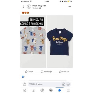 Áo hm cho bé