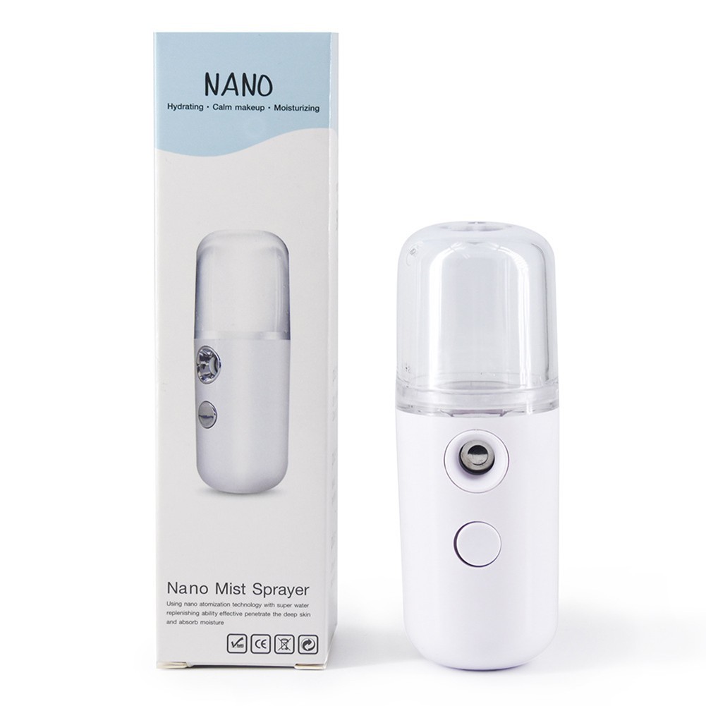 Máy xông hơi mặt nano mini cầm tay nhỏ gọn dung tích 30ml giúp da mặt luôn được dưỡng ẩm tốt nhất