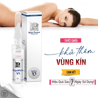 [Hàng Mỹ] - Kem Mibiti Prudente Giga White (5ml) Làm Hồng Vùng Kín Chỉ Sau 7 Ngày. GigaWhite V1 Khử Thâm Hiệu Quả Số 1.