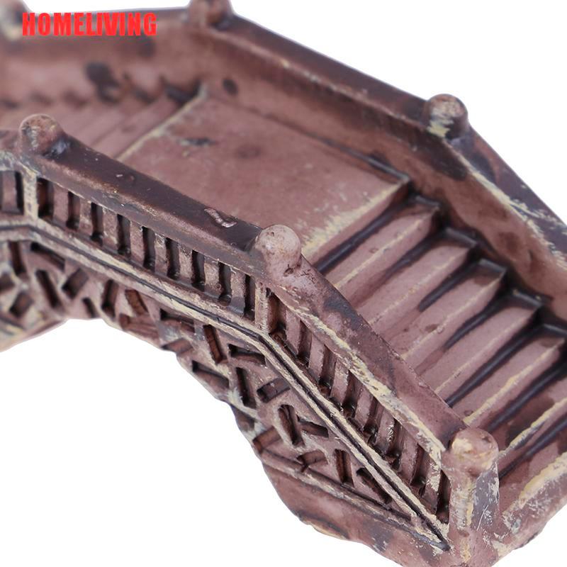 1 Cây Cầu Mini Trang Trí Bể Cá / Nhà Búp Bê DIY