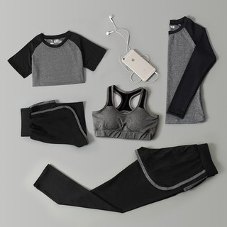 SET ĐỒ TẬP GYM NỮ 5 MÓN CAO CẤP