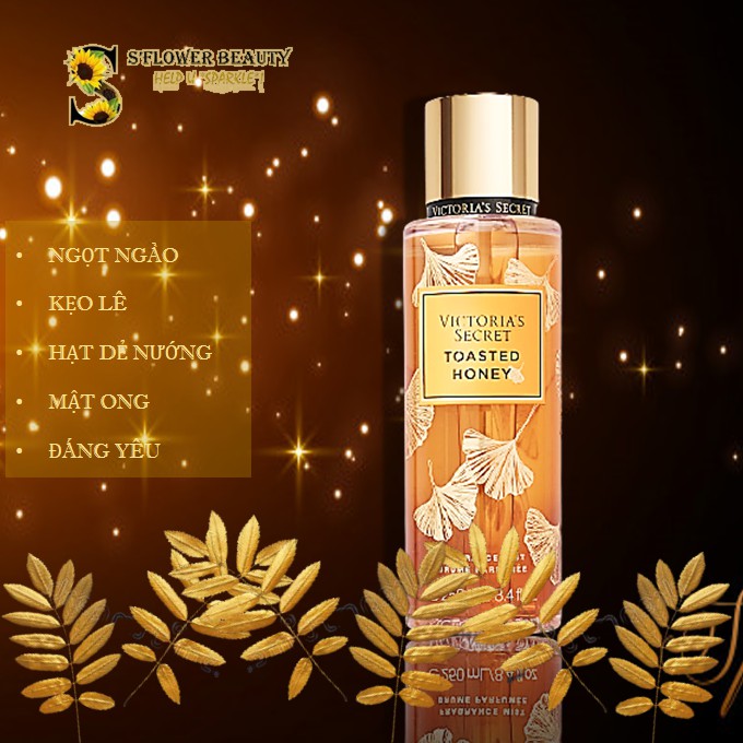 🍒 Xịt Thơm Toàn Thân Victoria’s Secret Body Mist - Radiant Berry | Toasted Honey | Vanilla Dusk | Autumn Blossom | Thế Giới Skin Care