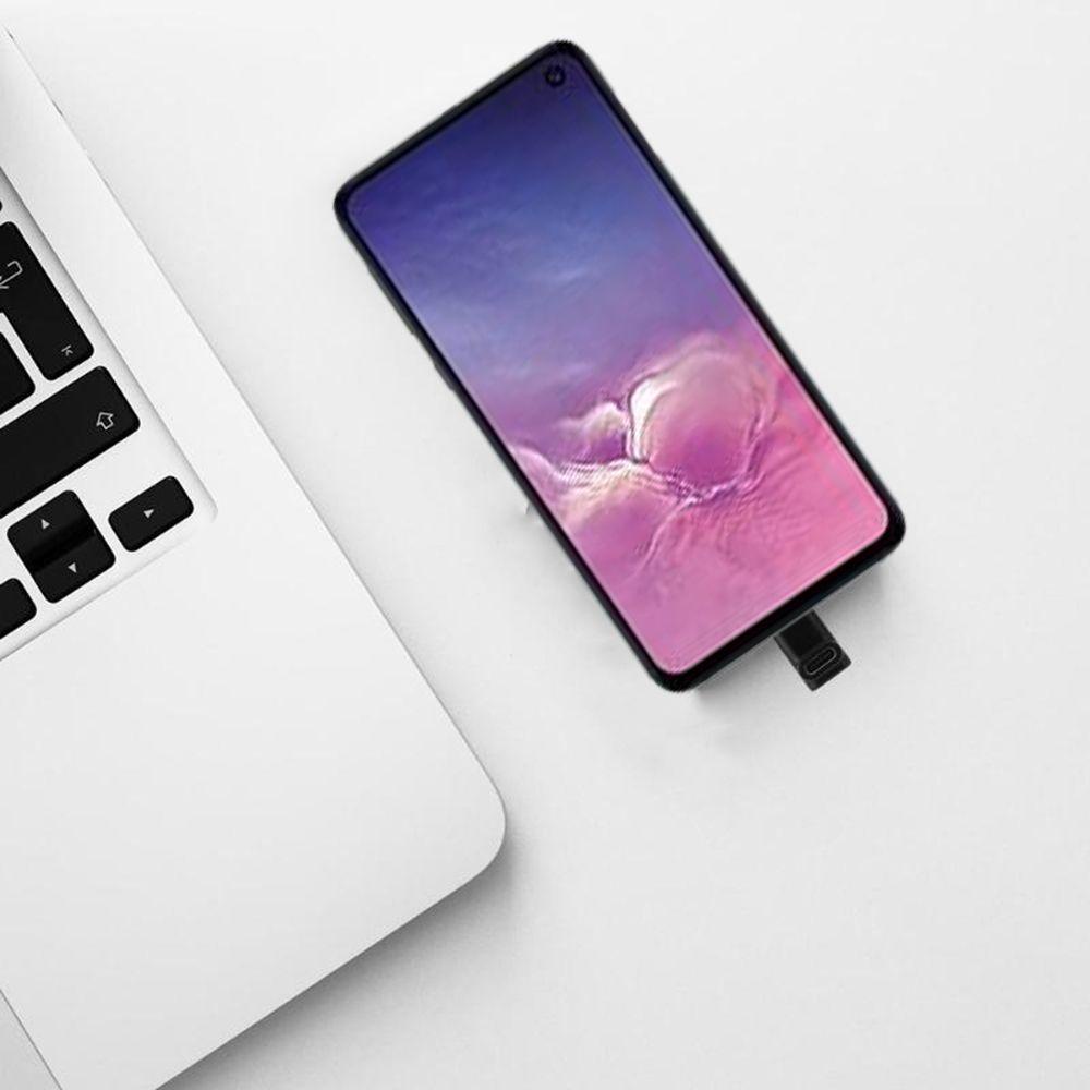 Thiết Bị Nối Dài Chuyển Đổi Cổng Type C Góc 90 Độ Thông Minh Cho Samsung S10 / S10 + Huawei P30 / P30 Pro OnePlus 7 Pro