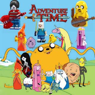 Bộ Đồ Chơi Lắp Ráp Mô Hình Nhân Vật Finn Và Jake Tương Thích Với Trẻ Em