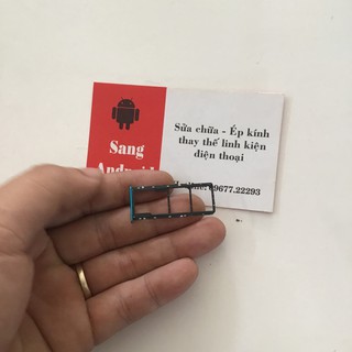 Khay sim oppo realme 5i zin chính hãng màu xanh