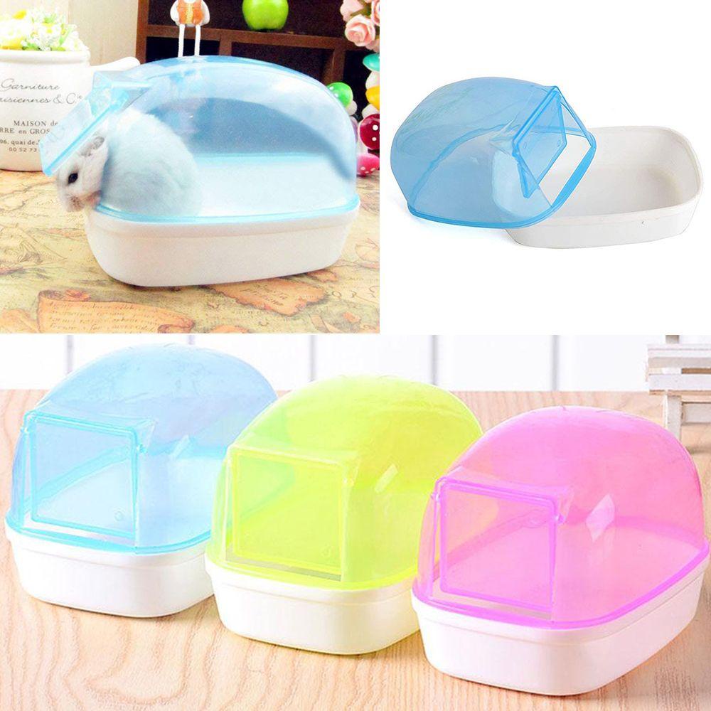 Bồn Tắm Mini Bằng Nhựa Chống Bụi Cho Chuột Hamster
