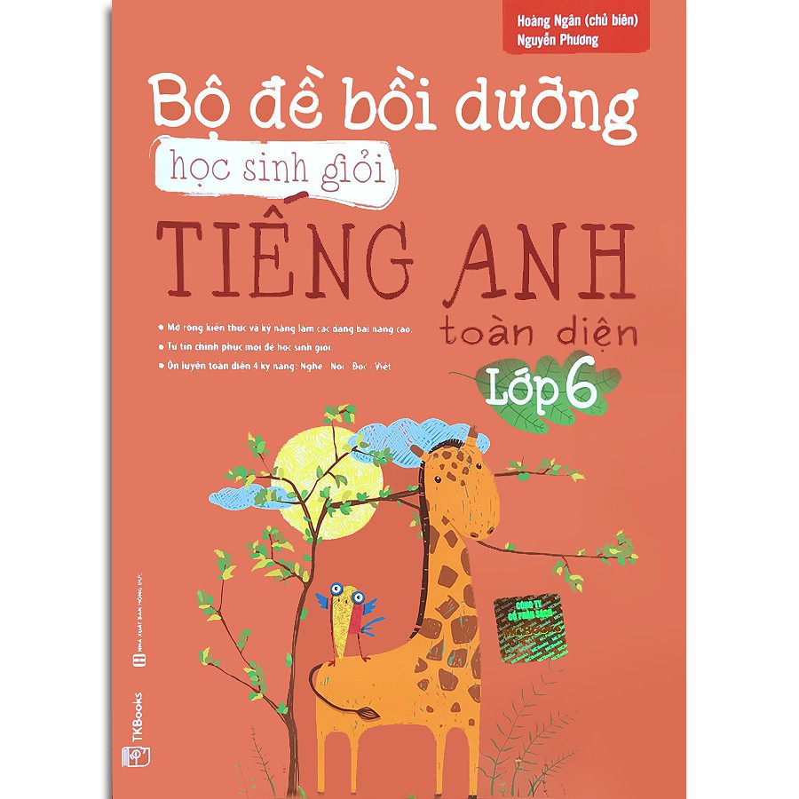 Sách - Bộ Đề Bồi Dưỡng Học Sinh Giỏi Tiếng Anh Toàn Diện Lớp 6 [MCBOOKS]