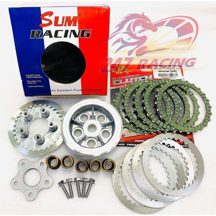 Combo nồi Sunracing lá sắt bố nồi TAracing gắn WINNER,SONIC đầy đủ full bộ chỉ việc gắn Sản phẩm bảo hành 6 tháng