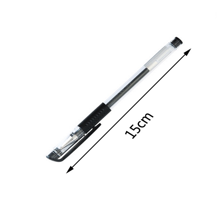 Bút bi nước mực gel ngòi 0.38mm LIZAMO 3 màu xanh đen đỏ cho học sinh văn phòng B147