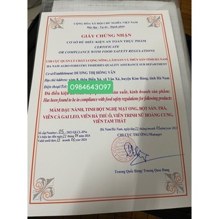 500gr viên hạt mầm khoai môn
