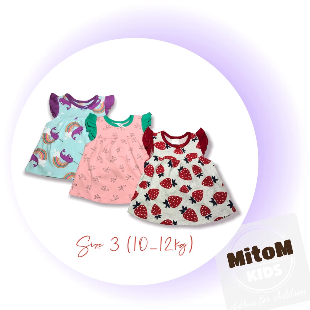 [Nhập MITO31189 giảm 50k] Set 3 áo sz3 ♥️ FREESHIP ♥️ Chất thun borip loại 1 mềm mịn, co giãn tốt, họa tiết tươi sáng