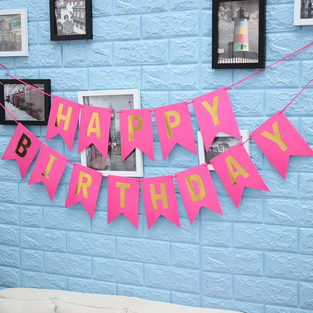 Dây Treo Trang Trí Tiệc Sinh Nhật Cho Bé