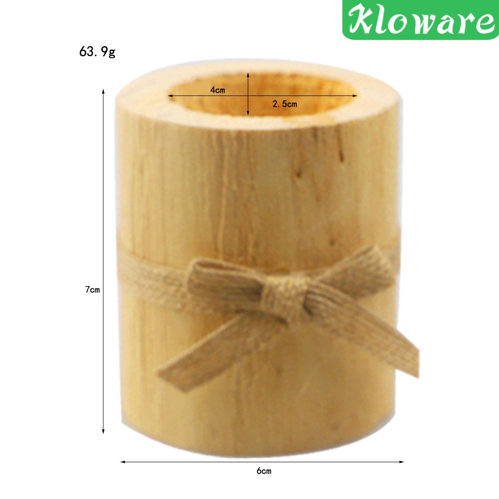 Giá Để Nến Bằng Gỗ Hình Viên Thuốc