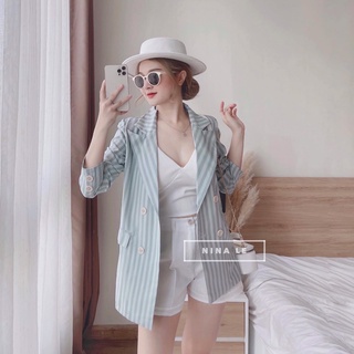 ÁO KHOÁC VEST SỌC