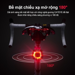 Đèn gắn đuôi xe đạp có cổng sạc usb kèm phụ kiện