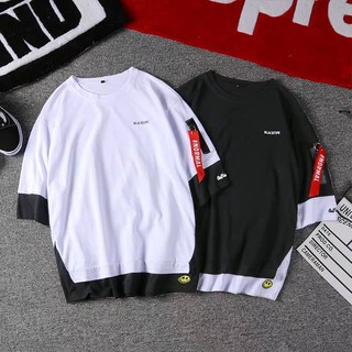[FREESHIP] Áo thun layer tay lỡ dáng unisex (nam nữ đều mặc được)