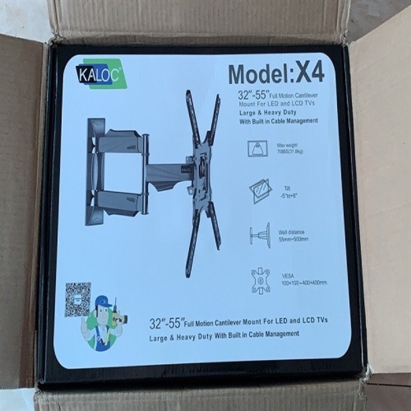 Giá treo tivi xoay đa năng X4 (32-55 inch)
